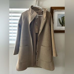 Madewell estate cocoon coat NWT
